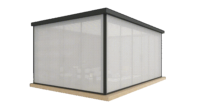 Pergola bioclimatică Vega Prod Sistem – lamele orientabile