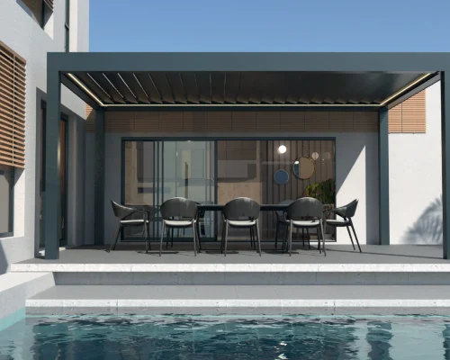 pergola bioclimatica roua shading 1